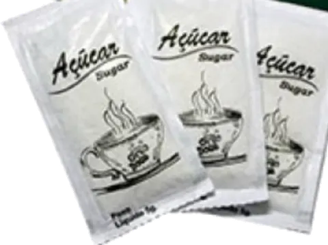 Sachês de açúcar